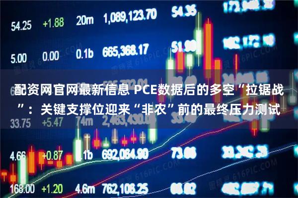 配资网官网最新信息 PCE数据后的多空“拉锯战”:关键支撑位迎来“非农”前的最终压力测试